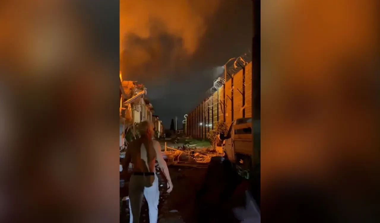 Ukrayna'dan Rusya'ya hava saldırısı! Petrol deposu havaya uçtu