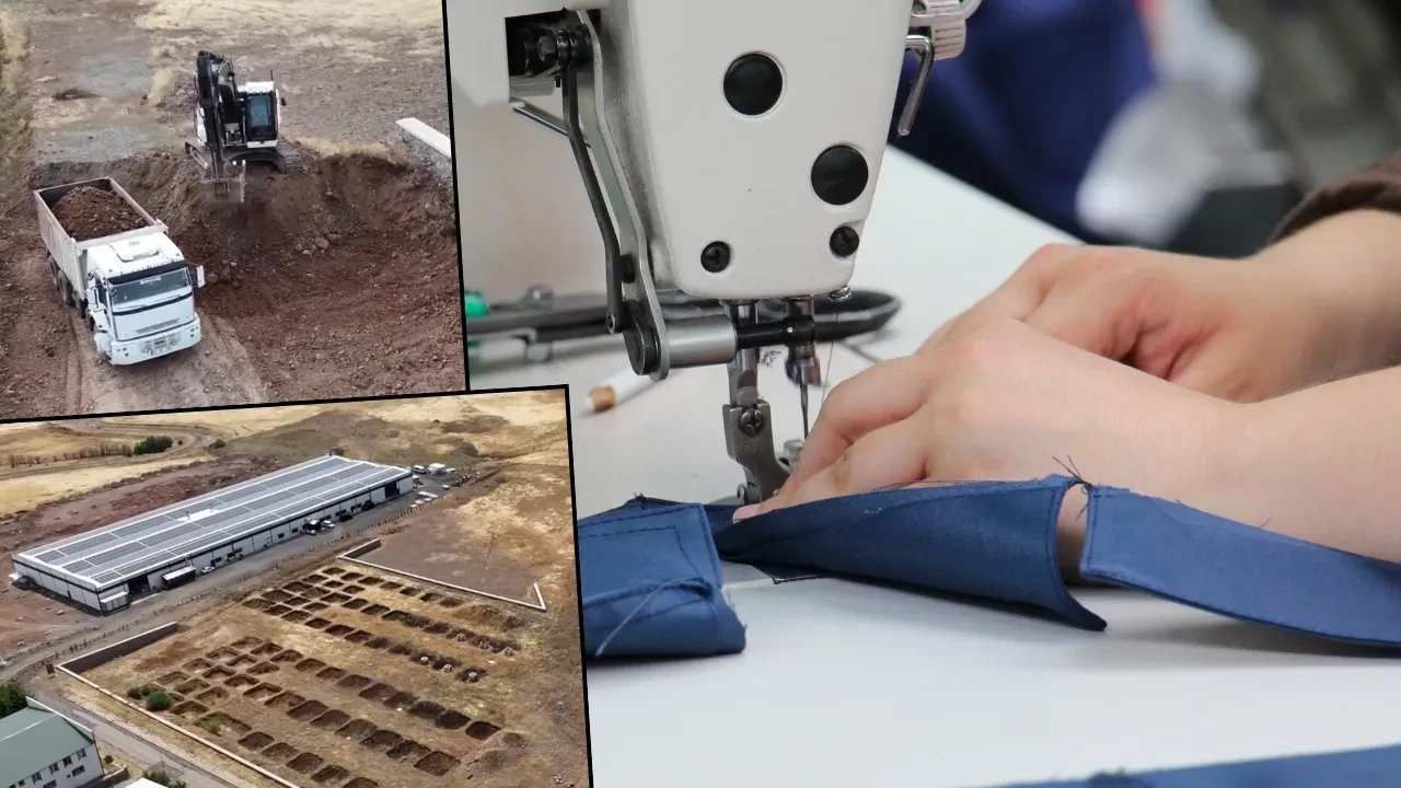 Ünlü markaların tekstil ürünleri artık Bingöl'den çıkacak: 21 dönüm araziye dev tesis kuruluyor