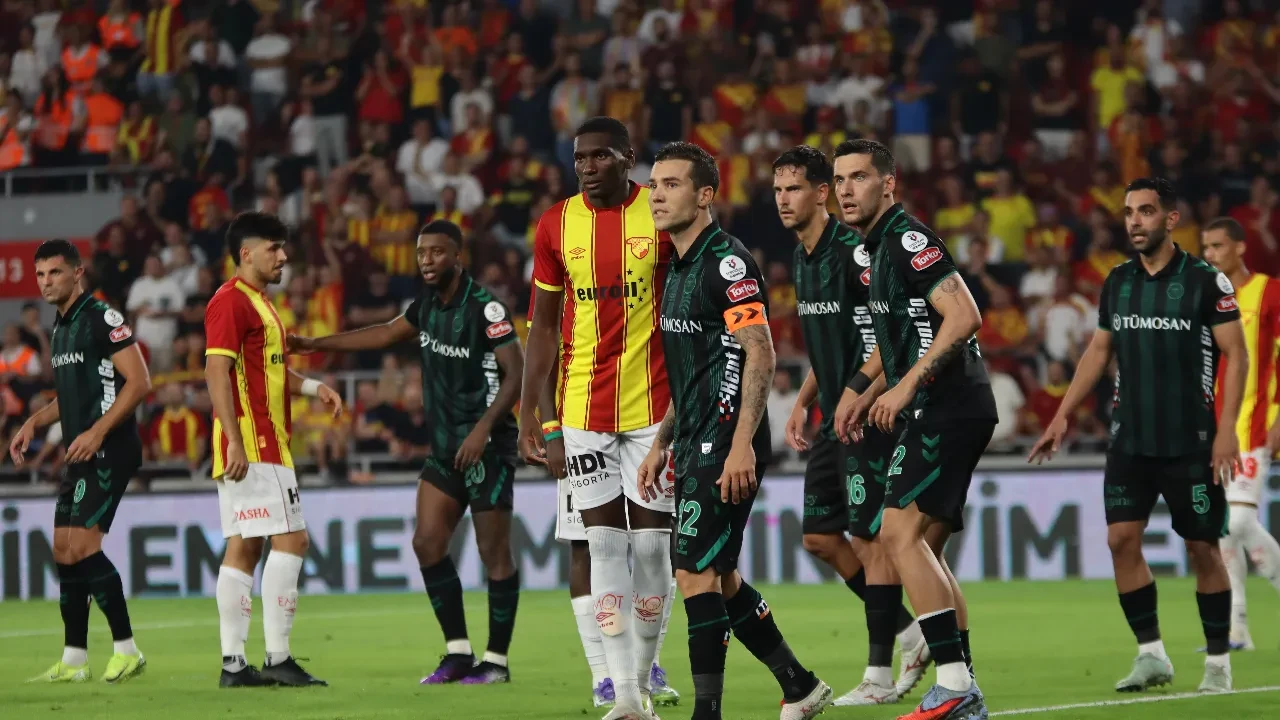 Göztepe Konyaspor maç sonucu kaç kaç? Kıran kırana mücadele