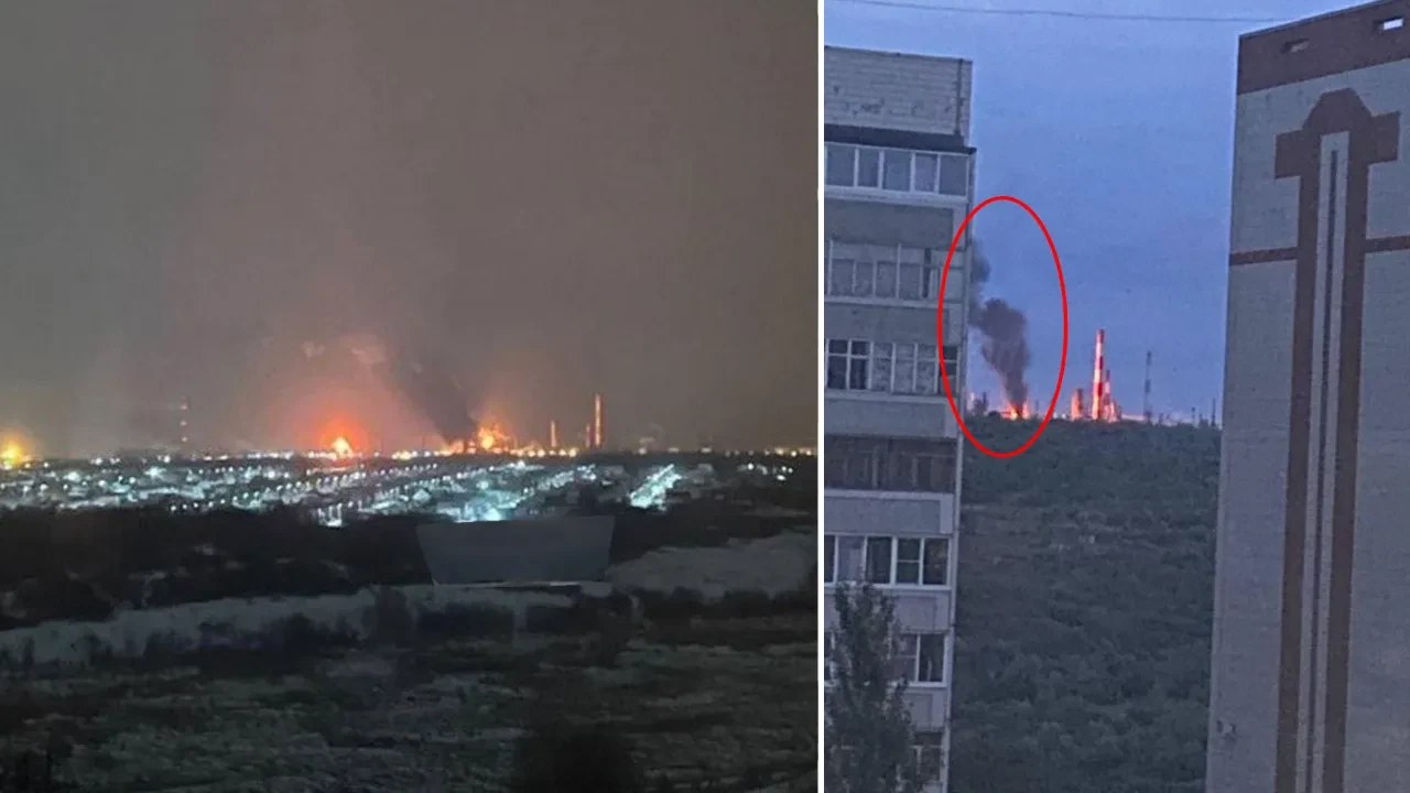 Ukrayna'dan Rusya'ya İHA'lı saldırı! Hedefte petrol var