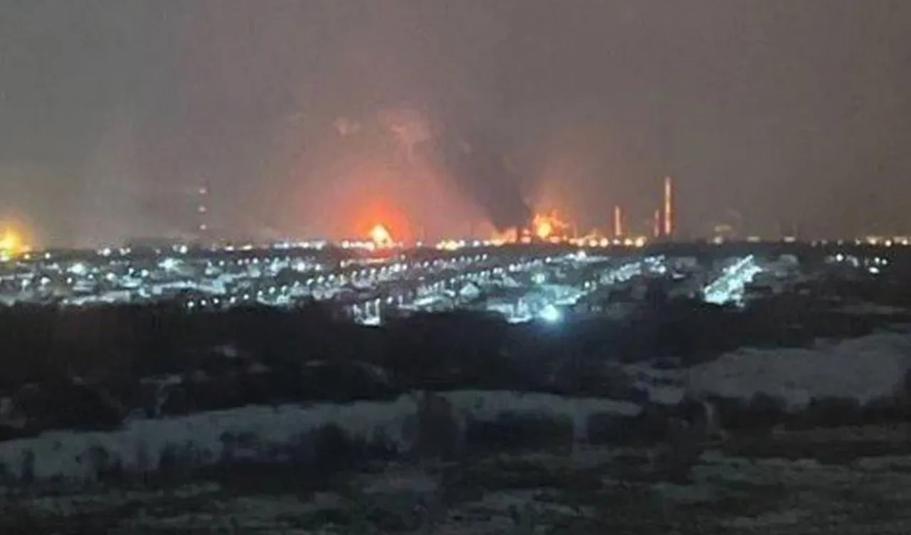 Ukrayna'dan Rusya'ya İHA'lı saldırı! Hedefte petrol var