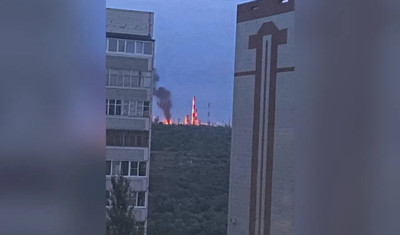 Ukrayna'dan Rusya'ya İHA'lı saldırı! Hedefte petrol var