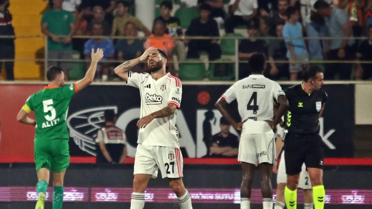 Alanyaspor Beşiktaş maç sonucu kaç kaç? Sergen Yalçın yenilgiyle başladı