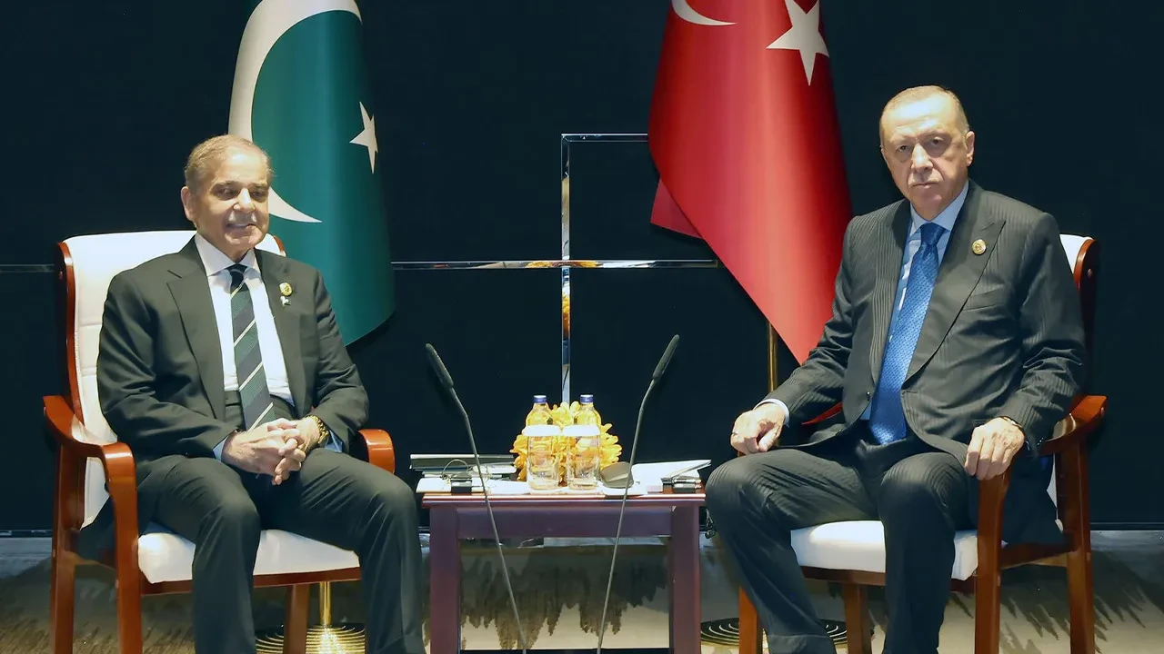 Cumhurbaşkanı Erdoğan, Pakistan Başbakanı Şerif'i kabul etti