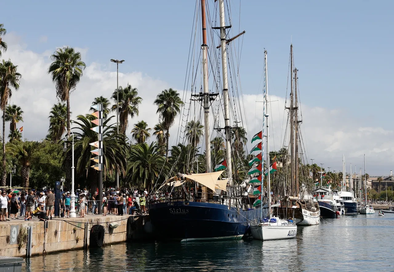 Küresel Sumud Filosu, Filistin'e yelken açtı! Hedef İsrail ablukasını kırmak