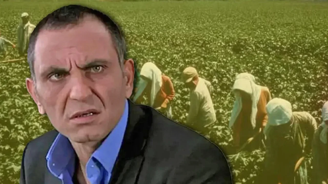 Kurtlar Vadisi Memati tarlada çalışıyor! Irgat oldu