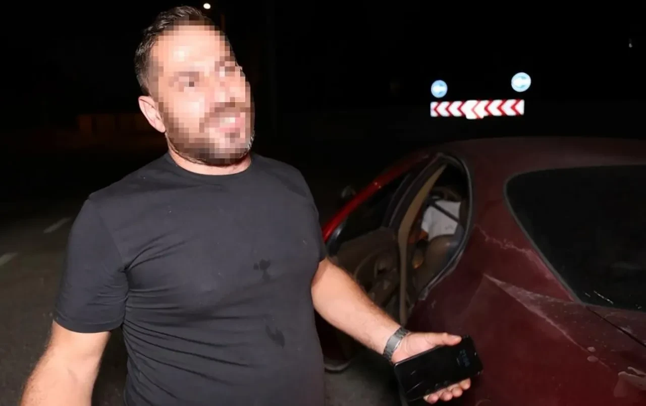 Aksaray'da ilginç olay! 0.01 promille cezadan kurtuldu: Sevinci kameralara yansıdı 