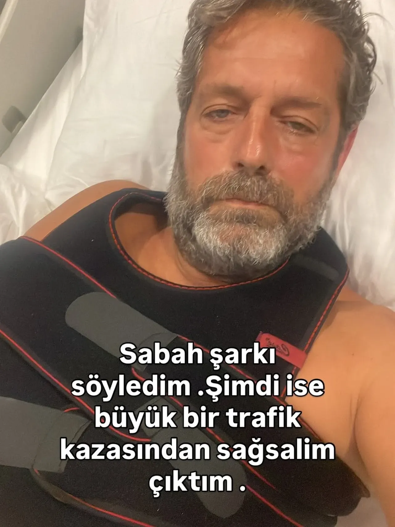 Bora Gencer trafik kazası geçirdi