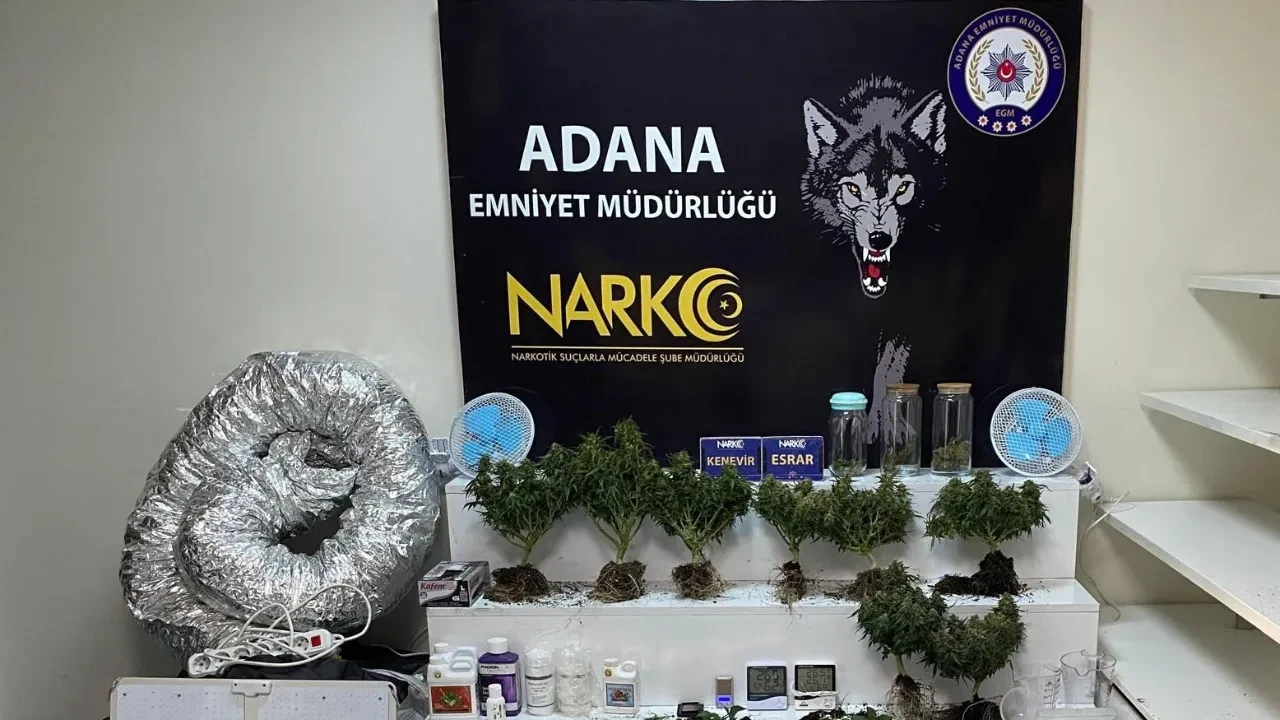 Serada uyuşturucu baskını! 9 kişi yakalandı