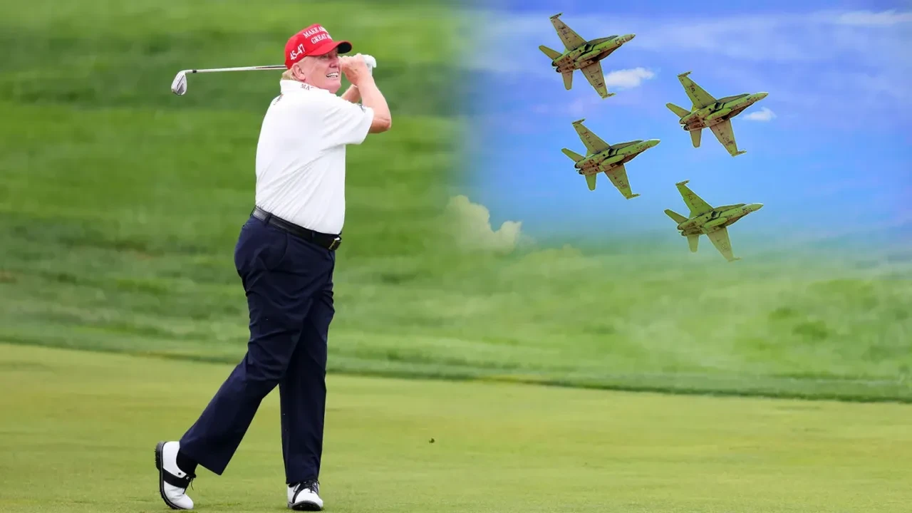 Trump için askeri jetler havalandı, 2 sivil uçağa müdahale