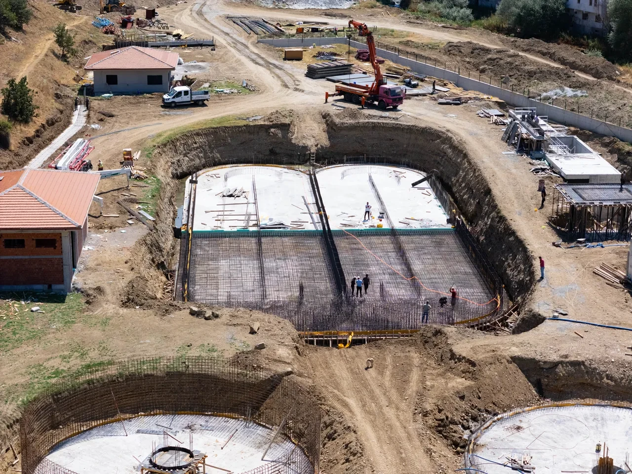 Belediye başkanı açıkladı! Atık Su Arıtma Tesisinde yoğun çalışma