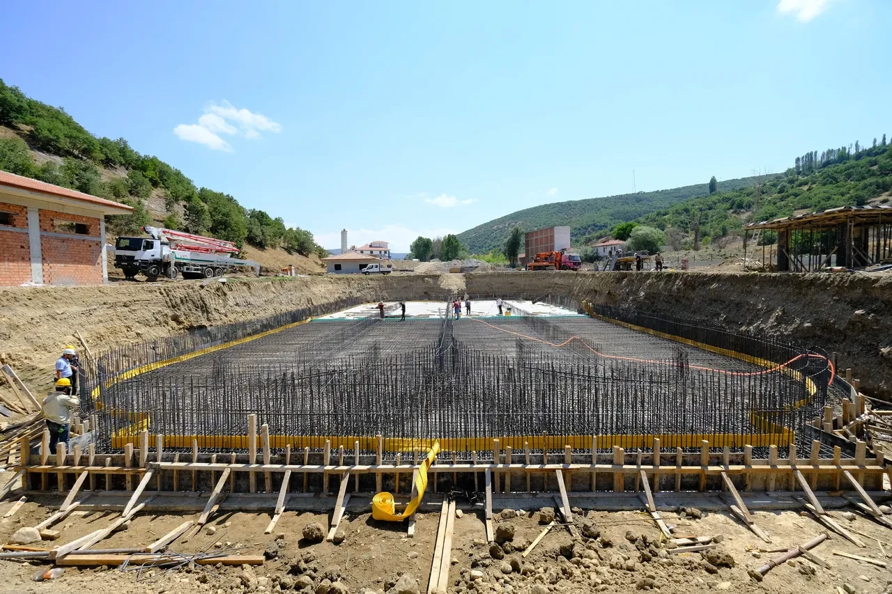 Belediye başkanı açıkladı! Atık Su Arıtma Tesisinde yoğun çalışma