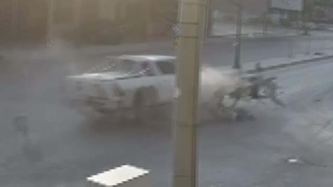 İki aylık evliydi, feci kazada can verdi! Dehşet dolu anlar kamerada