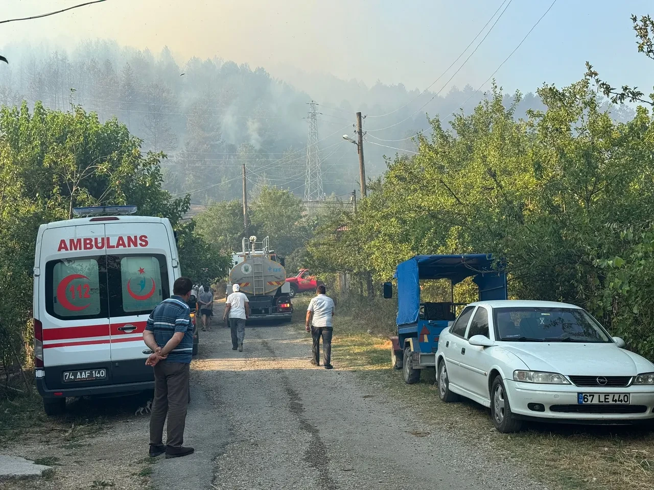 Bartın'da orman yangını! Ekipler alevleri söndürmek için mücadele başlattı
