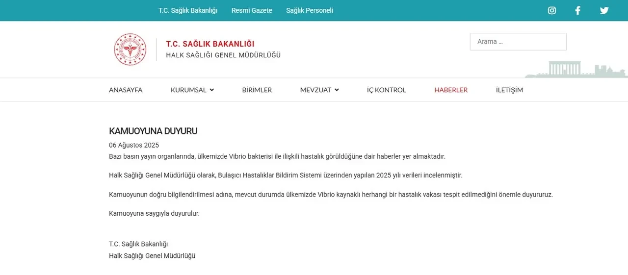 Dünyayı tedirgin eden yeni salgın Türkiye'de görüldü mü? Bakanlık'tan et yiyen bakteri açıklaması