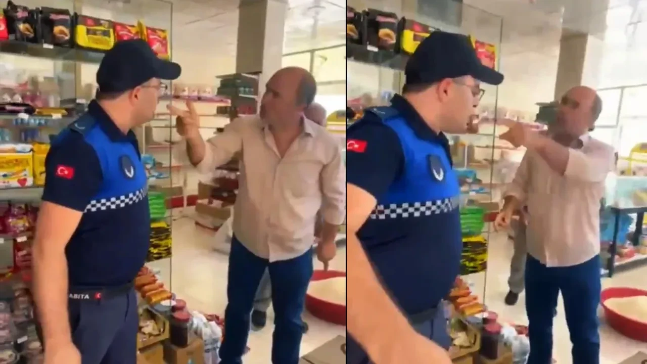 Tarihi geçmiş ürün satan esnaftan zabıtaya çirkin saldırı: Dükkandan kovup tehdit etti