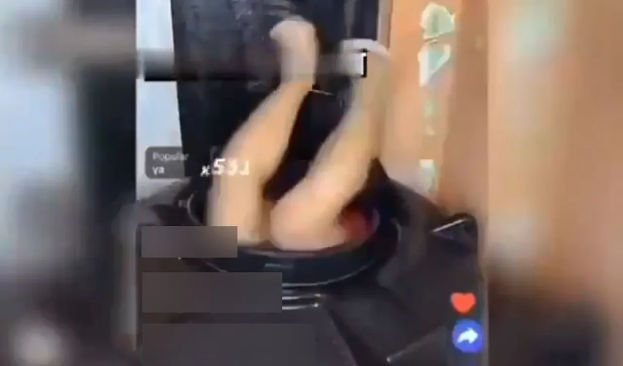 Canlı yayında izleyenlere hava atmak istedi! Su tankına giren fenomen bir daha çıkamadı