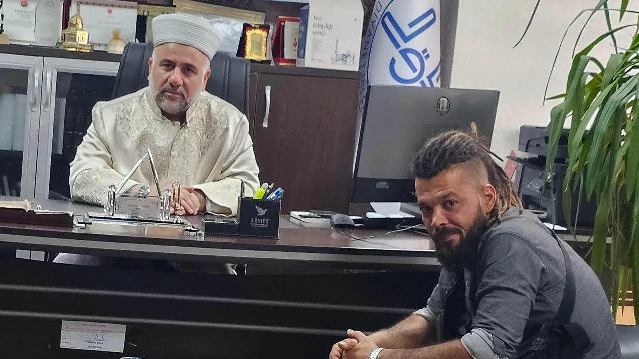 Portekizli Flavio bisikletle geldiği Şırnak'ta Müslüman oldu! En güzel ismi seçti