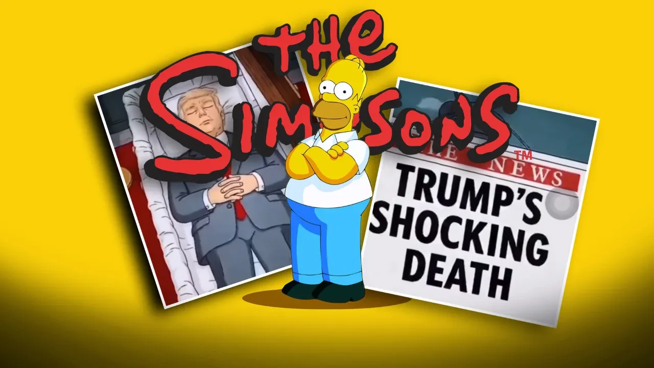 The Simpsons, Trump'ın ölüm tarihini tahmin etti: Çok güçlü bir isim susturulacak!