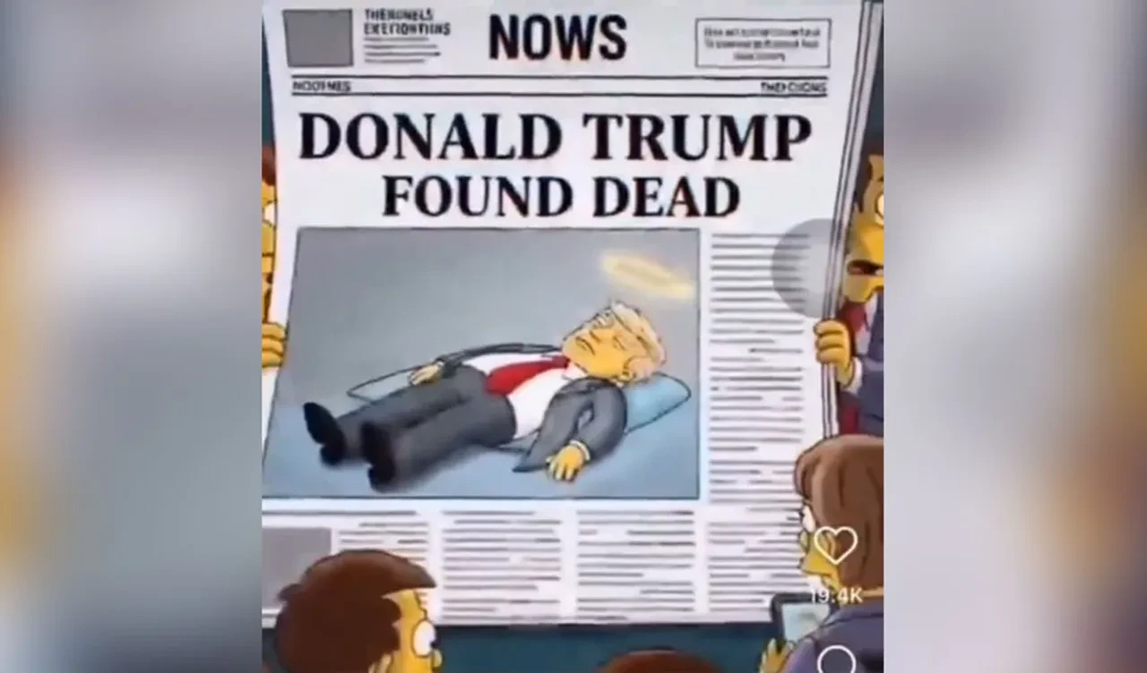 The Simpsons, Trump'ın ölüm tarihini tahmin etti: Çok güçlü bir isim susturulacak!