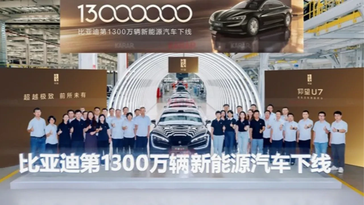 BYD araç üretiminde tarihi rekor kırdı