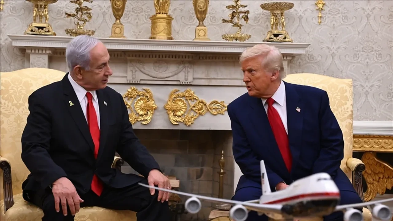 Netanyahu'nun sözleri Trump'ı çileden çıkardı, sözünü kesip bağırmaya başladı