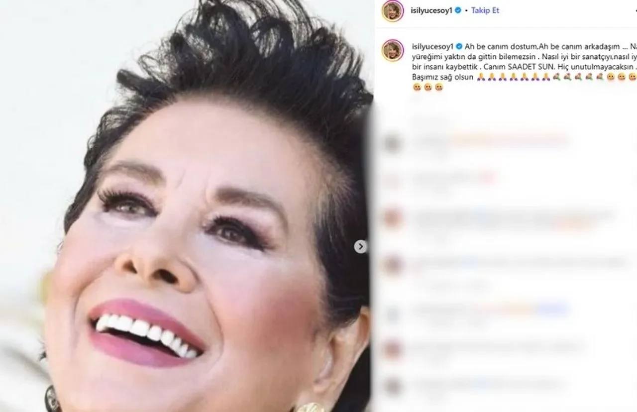 Saadet Sun hayatını kaybetti! Acı haberi Işıl Yücesoy duyurdu