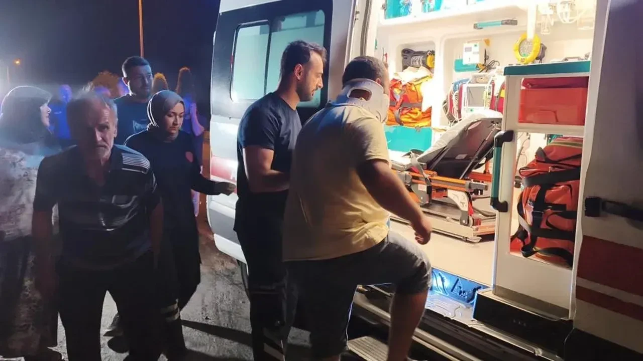 Düzce’de meydana gelen zincirleme kazada 1 kişi yaralandı