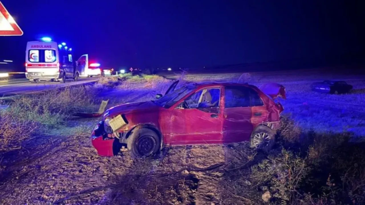 Kırıkkale'de feci kaza! Otomobiller hurdaya döndü: Yaralılar var