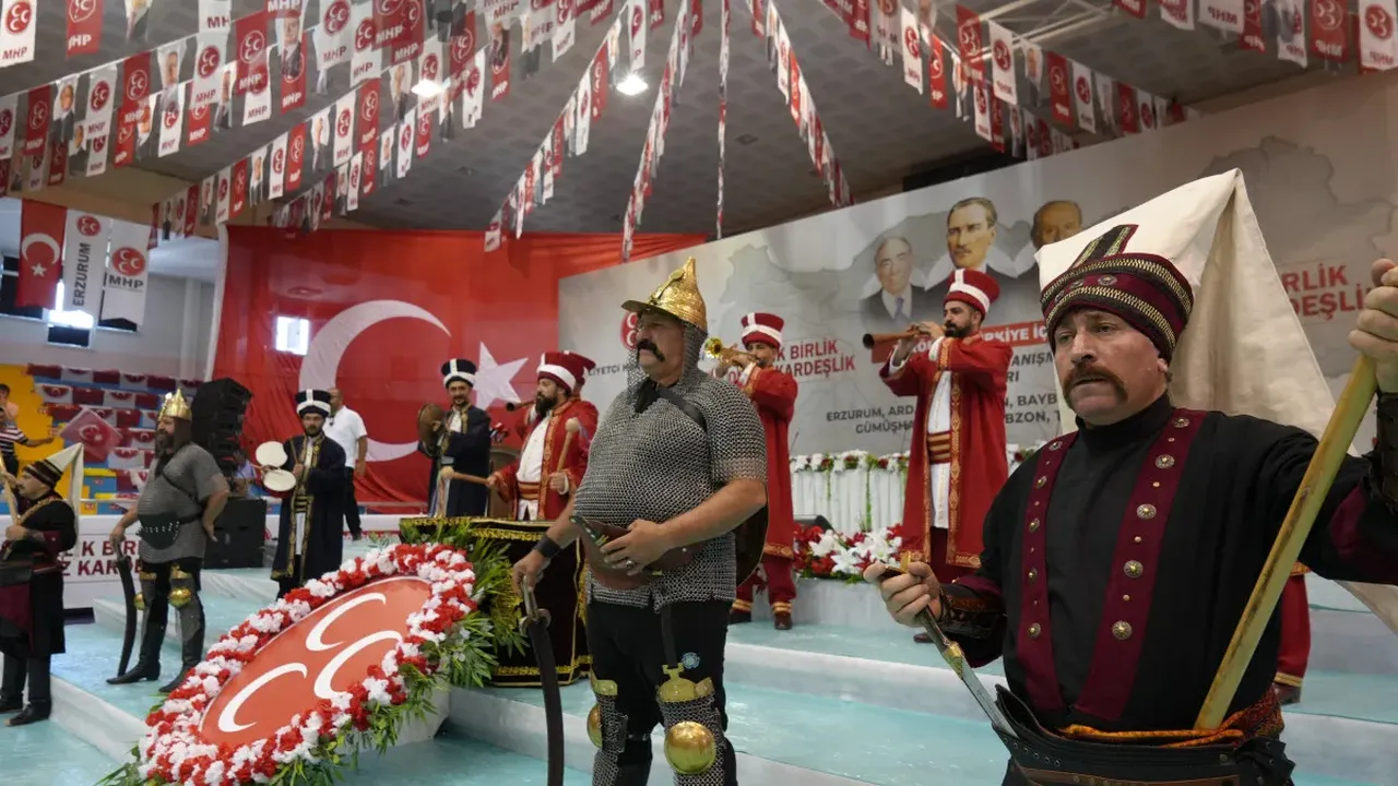 MHP saha çalışmalarına başladı! Terörsüz Türkiye ilk kez kez Erzurum'da anlatıldı