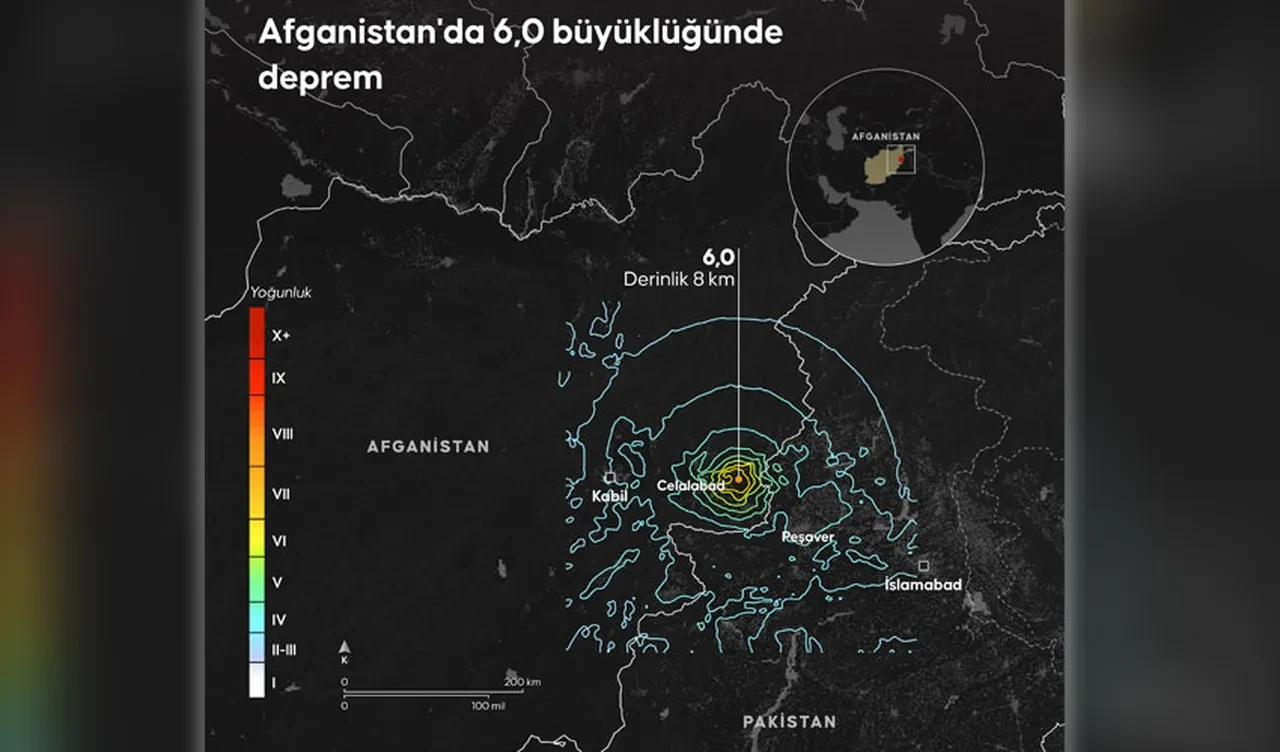 Afganistan'da şiddetli deprem! Yüzlerce kişi hayatını kaybetti