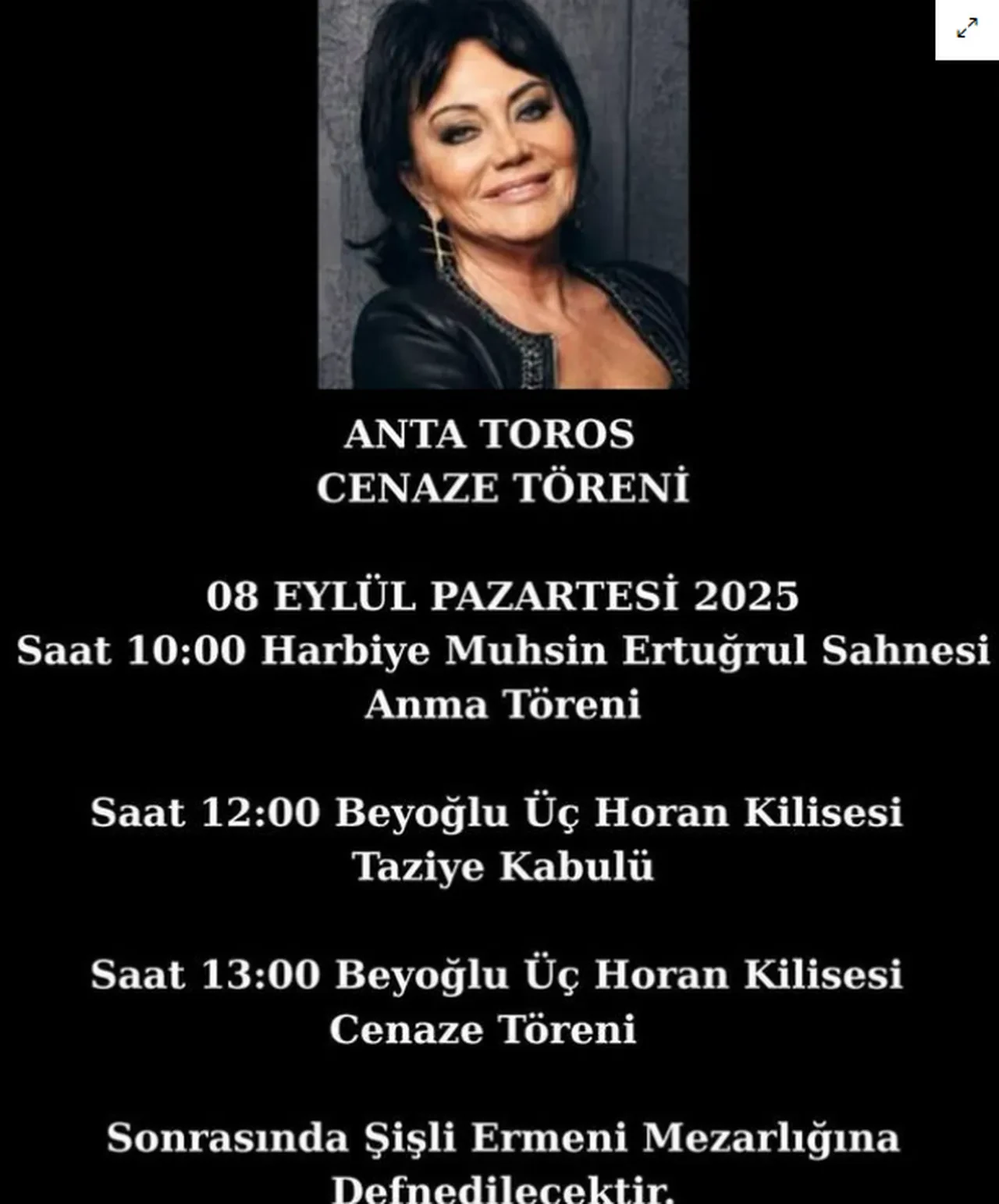 Anta Toros, ölümünden 9 gün sonra defnedilecek