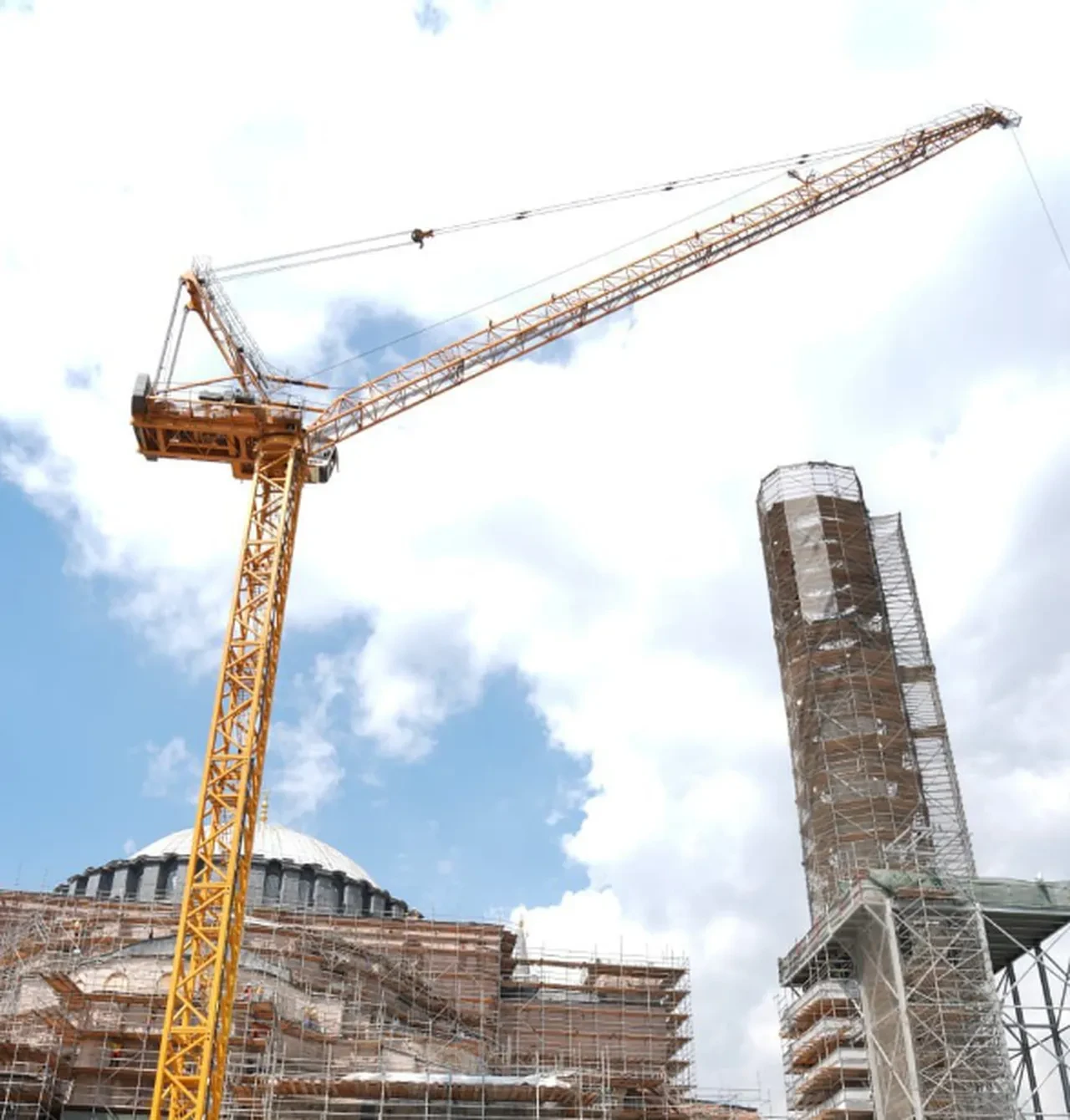 Ayasofya için büyük koruma seferberliği! Bakan Ersoy: Eskisinden de güçlü olacak