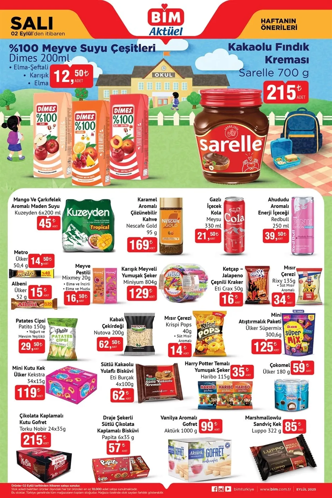 BİM eylül ayı kataloğu yayınlandı! Bu hafta hangi ürünler geliyor? İşte indirimli aktüel ürünler
