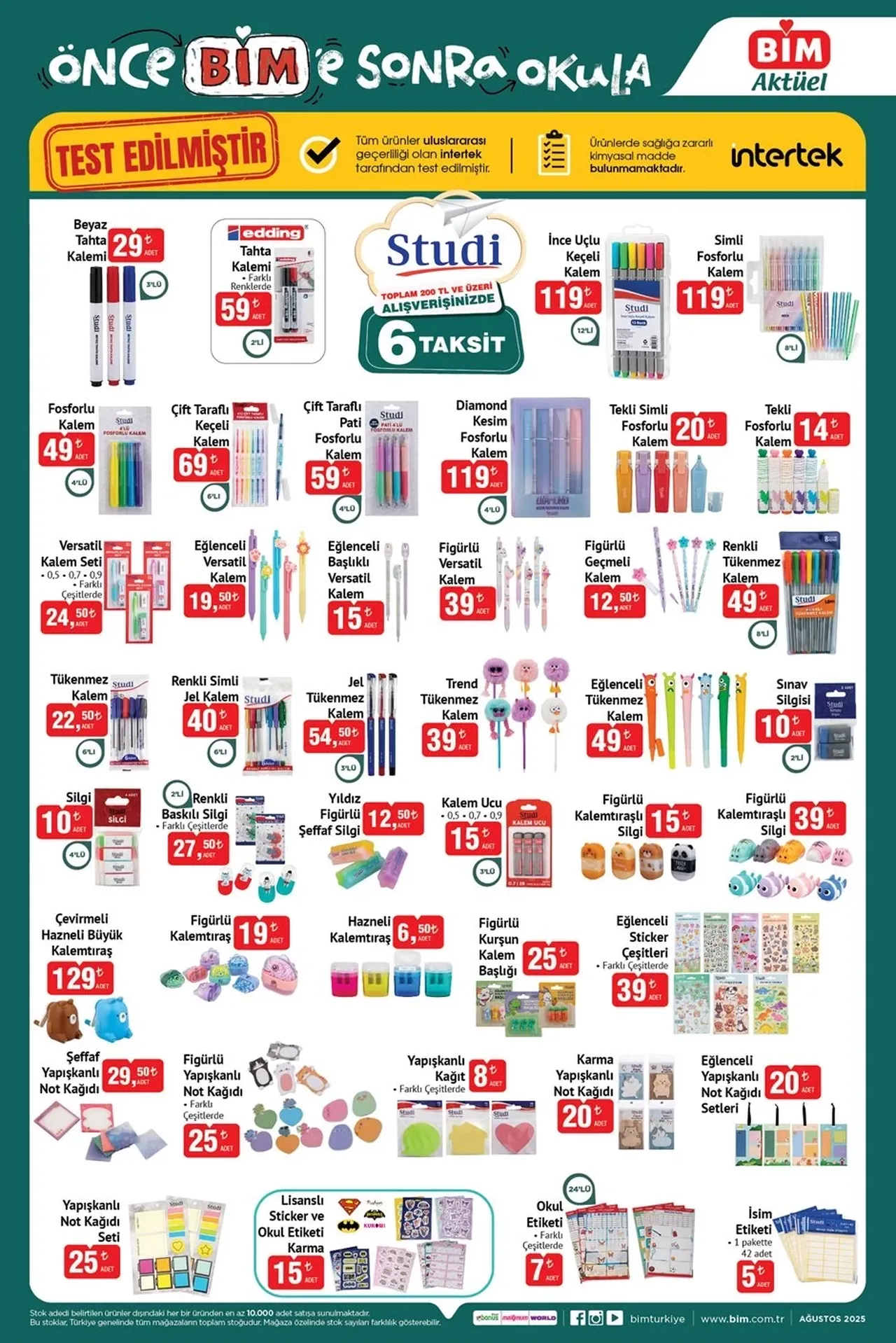 BİM eylül ayı kataloğu yayınlandı! Bu hafta hangi ürünler geliyor? İşte indirimli aktüel ürünler