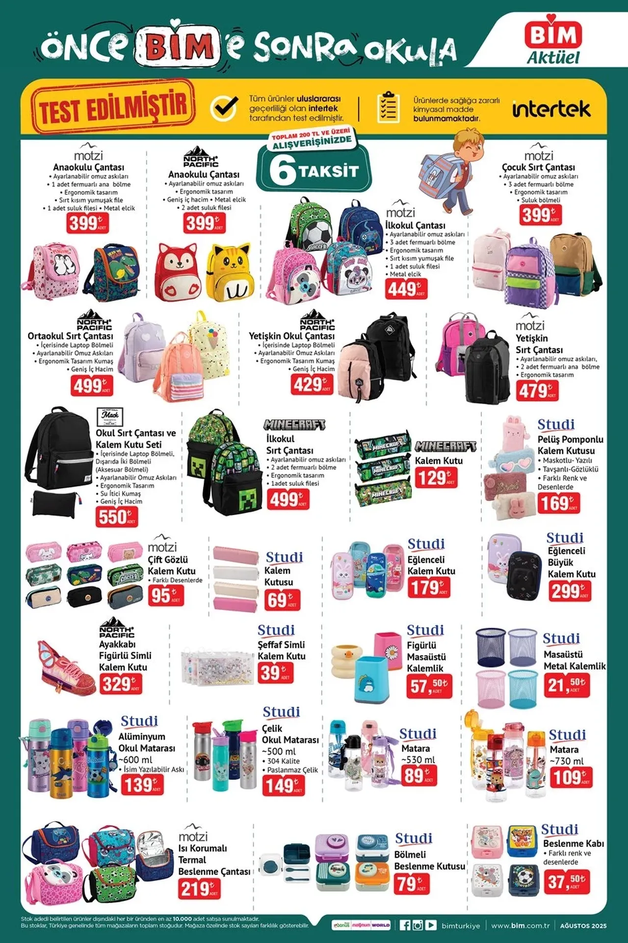 BİM eylül ayı kataloğu yayınlandı! Bu hafta hangi ürünler geliyor? İşte indirimli aktüel ürünler