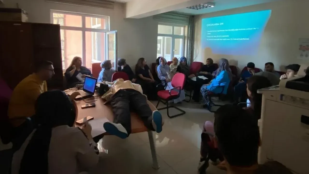 Palu Devlet Hastanesi’nde CPR eğitimi düzenlendi