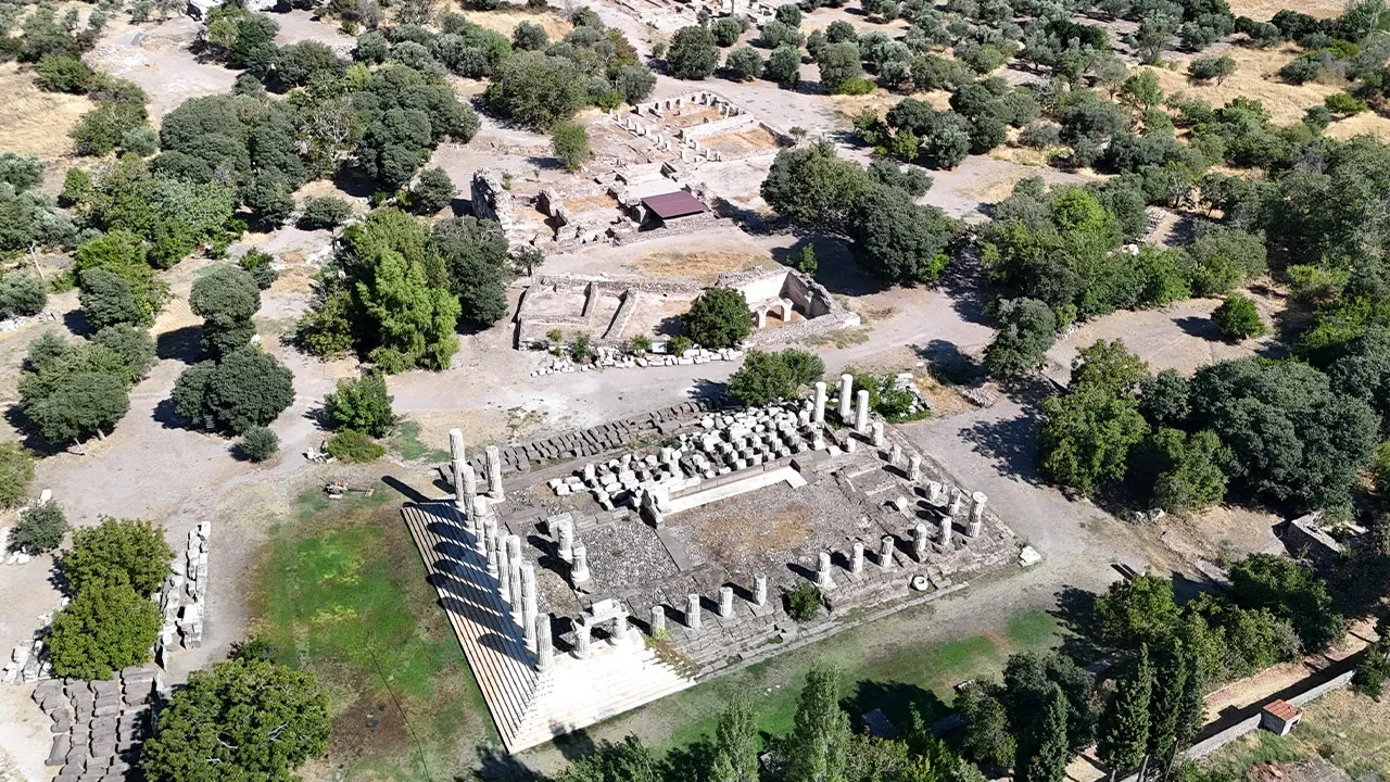 Çanakkale'de şaşırtan keşif! Tam 1700 yıllık yerden ısıtma sistemi bulundu