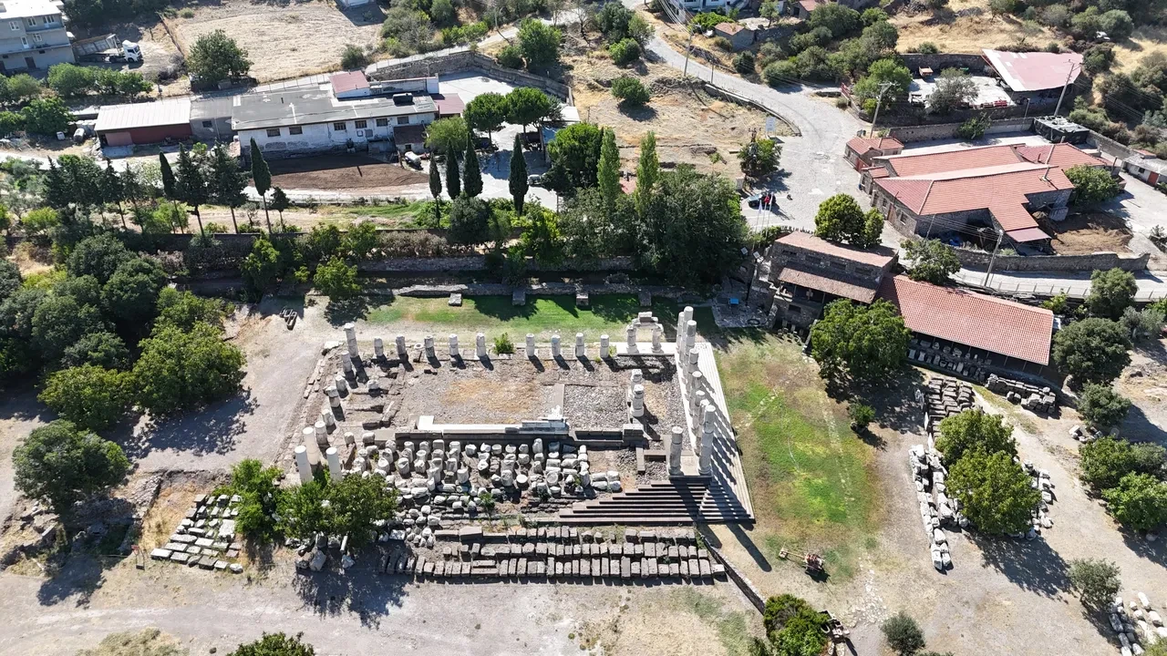 Çanakkale'de şaşırtan keşif! Tam 1700 yıllık yerden ısıtma sistemi bulundu