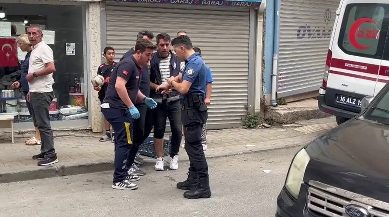 Eşine ve çocuğuna şiddet uyguladı, kurtarmaya gelen polislere pitbulla saldırdı