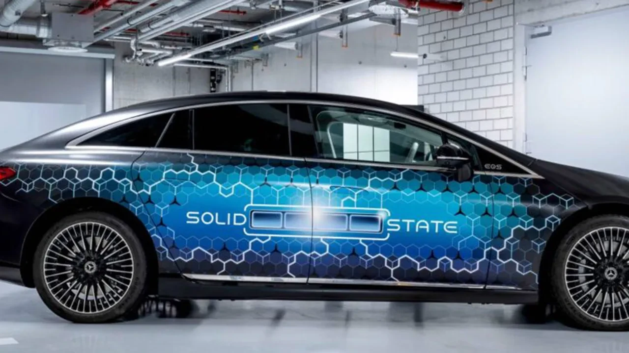 Mercedes-Benz EQS, yeni batarya ile 1.205 km yol yaptı