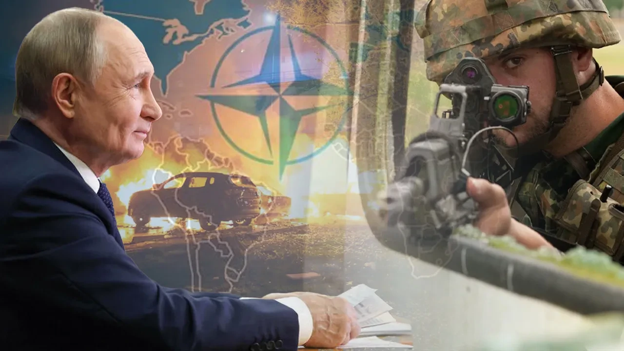 Polonya hava sahasına giren Rus İHA'larını düşürdü! NATO'da savaş alarmı