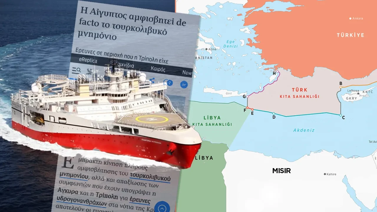 Türkiye-Libya mutabakatına Mısır’dan meydan okuyan hamle! TPAO'nun ruhsat sahasına girdi