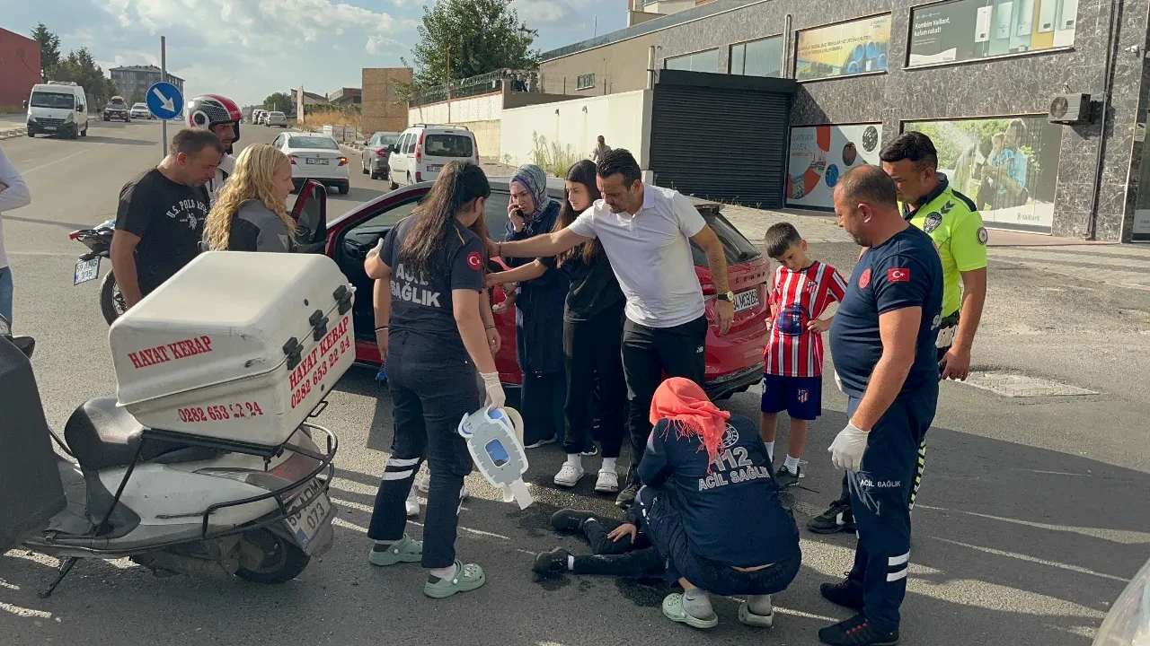 Yaralı çocuğun sözleri ekipleri duygulandırdı! 