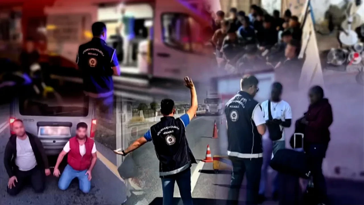  81 ilde düzensiz göç operasyonu! 52 kaçakçı, 666 düzensiz göçmen yakalandı