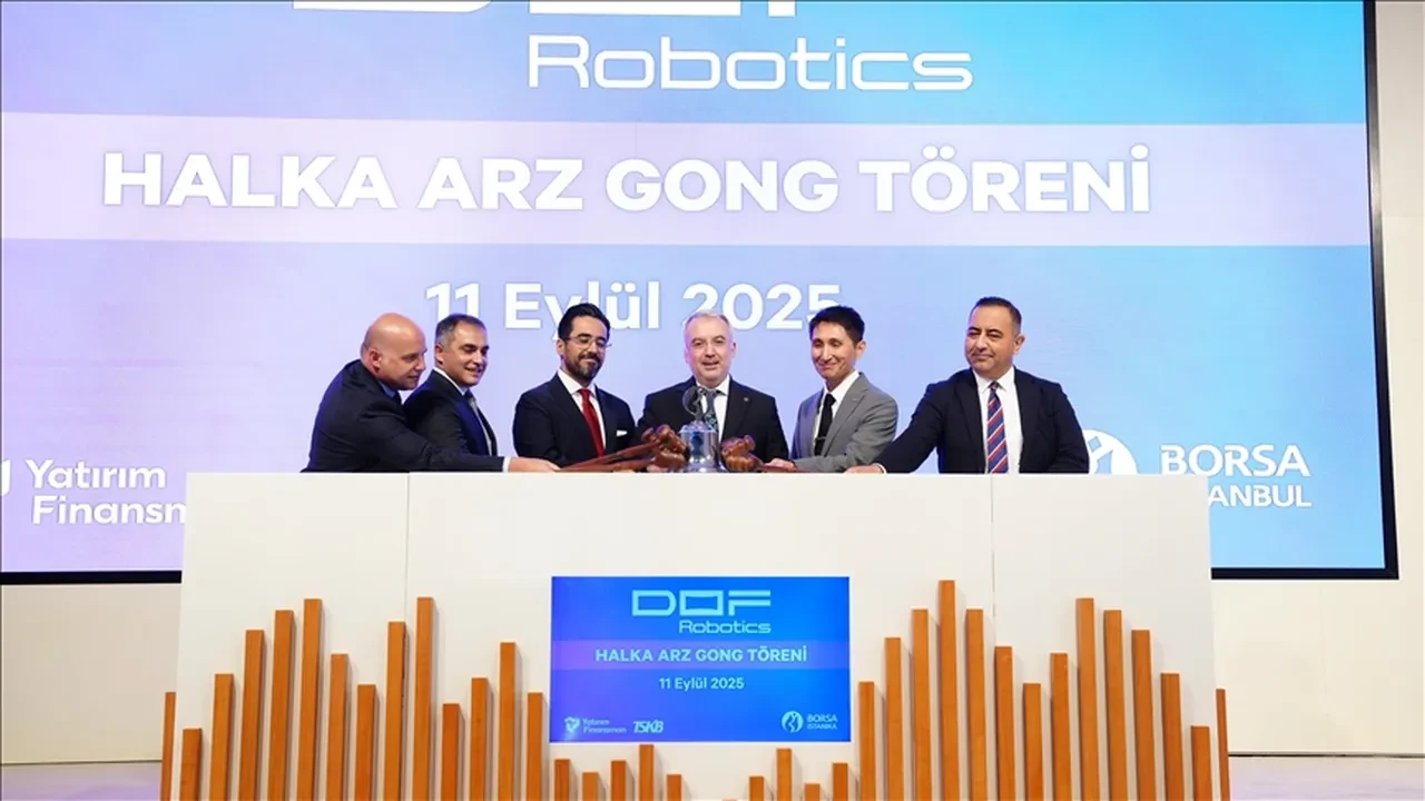 Dof Robotik tavanda bekleyen lot sayısı! İlk günü tavan yaparak kapattı
