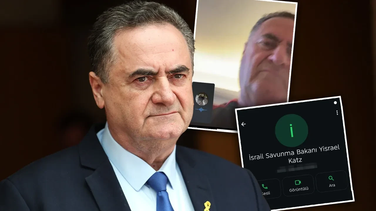İsrail savunma bakanını görüntülü aradı! Bir Türk vatandaşı, Yisrael Katz'ın numarasını ele geçirdi