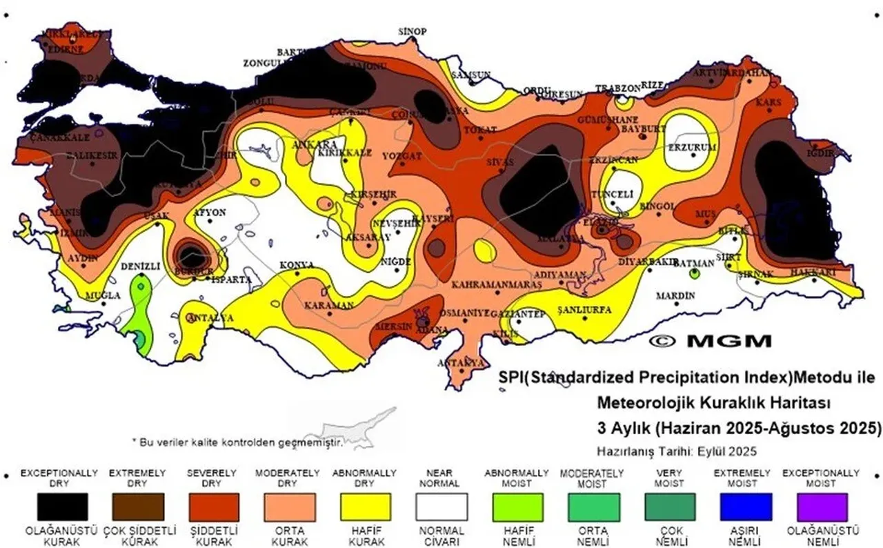 İstanbul ve birçok ilde tehlike çanları çalıyor! Harita siyaha döndü