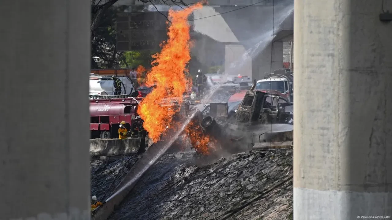 Meksika'da tanker patlaması faciası! Ölüler ve onlarca yaralı var