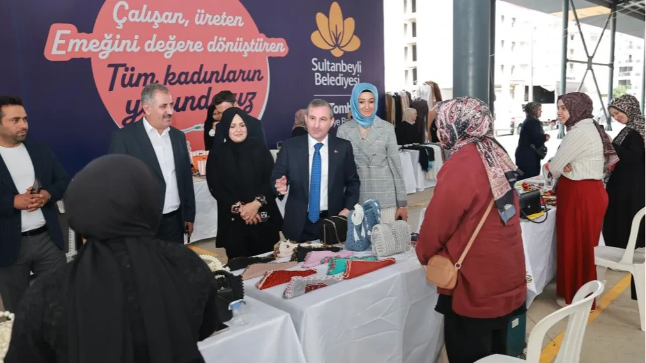 Sultanbeyli'de hem üretim hem de aile ekonomisine destek!